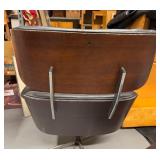 Iconic Vintage Plycraft Lounge Chair & Ottoman (Missing Some Feet)