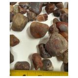LARGE AND UNSEARCHED RAW Agate and Geode / Nodule lot 1