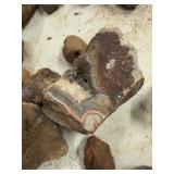 LARGE AND UNSEARCHED Raw Agate and Geode / Nodule lot 3