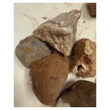 LARGE AND UNSEARCHED Raw Agate and Geode / Nodule lot 3