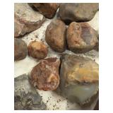LARGE AND UNSEARCHED Raw Agate and Geode / Nodule lot 3