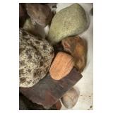 LARGE AND UNSEARCHED Raw Agate and Geode / Nodule lot 4