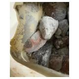 LARGE AND UNSEARCHED Raw Agate and Geode / Nodule lot 4