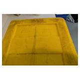 Vintage Yellow IGLOO Squirt Picnic Camping Cooler