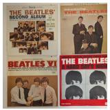 Excellent Lot of 4 Vintage BEATLES Records