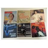 50+ Country Western Records Lot - Folk Cash, Nelson, Haggard, etc