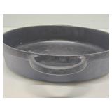 Unusual Vintage 10.5" 2-Handled Cast Iron Pan