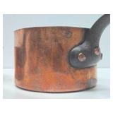 Wonderful Quality Vintage French etc Heavy Copper & Iron Cooking Pots