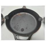 3 Unused VICTORIA Cast Iron Skillets