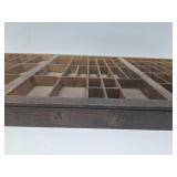 2 Antique Wooden Printer