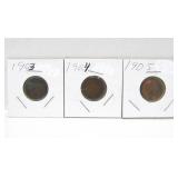 Lot of 12 Higher Grade US Indian Heads Pennies