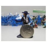 Large Lot of Vintage Plastic Toy Civil War Soldiers