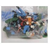 Large Lot of Vintage Plastic Toy Civil War Soldiers