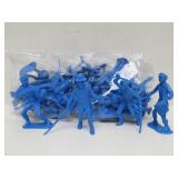 Large Lot of Vintage Plastic Toy Civil War Soldiers