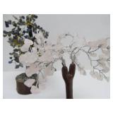 Group of Assorted Gemstone Wire Trees etc
