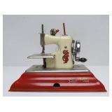 Vintage Sew-O-Matic Senior Tin Toy Sewing Machine