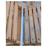 Folding Cedar Outdoor Lounge Chair & Table