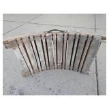 Very Cool Fold-Up Wooden Outdoor Portable Patio Lounge Chair #1