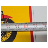 Very Cool INDIAN MOTORCYCLES Porcelain Enamel Advertising Sign