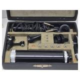 Vintage US Military Marked Medical Otoscope w/Original Case & Manual