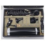 Vintage US Military Marked Medical Otoscope w/Original Case & Manual