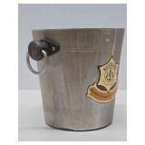 Vintage CLICQUOT Champagne Advertising Metal Ice Bucket