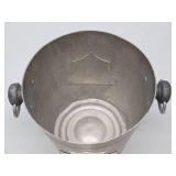 Vintage CLICQUOT Champagne Advertising Metal Ice Bucket