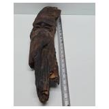 Neat Old Carved Northwind Face Sculpture