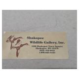 Framed Signed Numbered Native American Print by Virginia Coudron - "Chief Shakopee, Little Six"