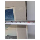 Fantastic Vintage Kawase Hasui Framed Signed Japanese Woodblock Artwork