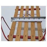 Quality Vintage German Doll or Teddy Bear Sized Wooden RA KA KA Snow Sled