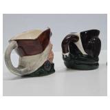 Group of Vintage Toby Mugs