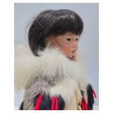 Excellent Large Handmade Alaskan Innuit Doll - 18"