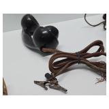 Group Including Old Vintage Switchboard Operator Headsets etc