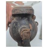 2 Antique Cast Iron Hand Crank Coffee Grinders - Atwood & Freidag