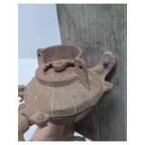 2 Antique Cast Iron Hand Crank Coffee Grinders - Atwood & Freidag