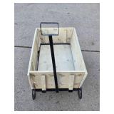 Indoor / Outdoor Wood & Iron Display Wagon