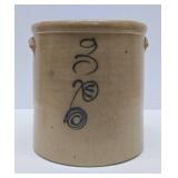 Very Nice Antique 3 Gallon Salt Glaze Stoneware Crock