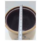 Antique 5 Gallon Salt Glaze Stoneware Churn