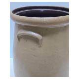 Antique 5 Gallon Salt Glaze Stoneware Churn