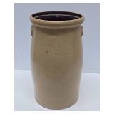 Antique 5 Gallon Salt Glaze Stoneware Churn