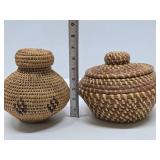 Nice Group of Handmade Native American Woven Baskets