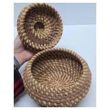 Nice Group of Handmade Native American Woven Baskets