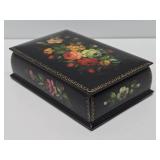 Quality Signed Vintage Handpainted Russian Lacquered Box