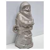 Larger Vintage 11.5" SANTA CLAUS Aluminum Christmas Mold