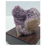 Amethyst Cluster w/Display stand