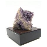 Amethyst Cluster w/Display stand