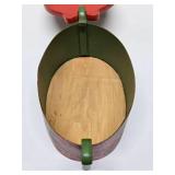 Nicely Handpainted Rosemaled Scandinavian Wood Tine Box