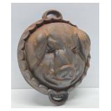 Cast Iron Pig Face Baking Mold