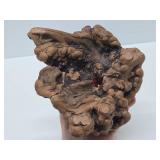 Mid Century Grape Cluster & Natural Root Display Sculpture